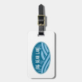 Groot Beer Lake California buiten Bagagelabel (Voorkant verticaal)