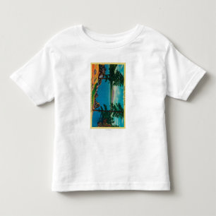 Groot Beer meer aan de westkant Kinder Shirts