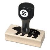 Groot Beer Rubberstempel (Stempel)