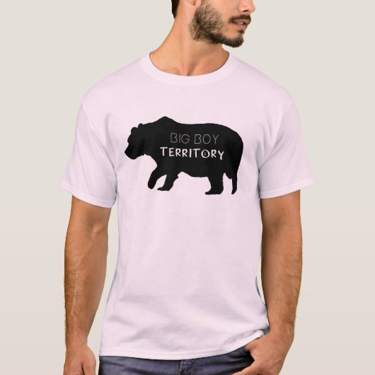 Groot Beer Territorium T-shirt (Voorkant)
