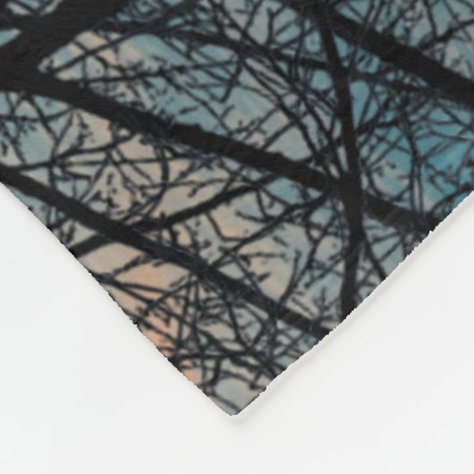 Groot Beer Vleekbank Fleece Deken (Hoek)