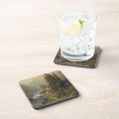 Groot berglandschap - Albert Zimmermann Bier Onderzetter (Rechterzijde)