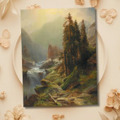 Groot berglandschap - Albert Zimmermann Briefkaart