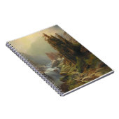 Groot berglandschap - Albert Zimmermann Notitieboek (Rechterzijde)