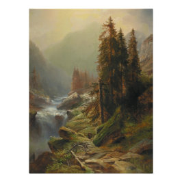 Groot berglandschap - Albert Zimmermann Perfect Poster