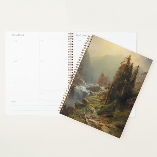 Groot berglandschap - Albert Zimmermann Planner (Display)