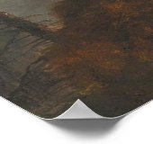 Groot berglandschap - Albert Zimmermann Poster (Hoek)