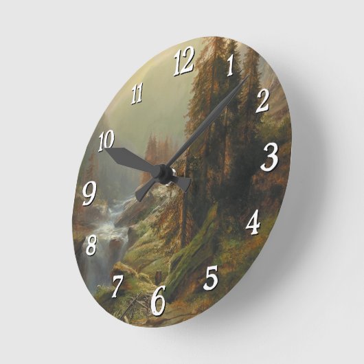 Groot berglandschap - Albert Zimmermann Ronde Klok (Hoek)