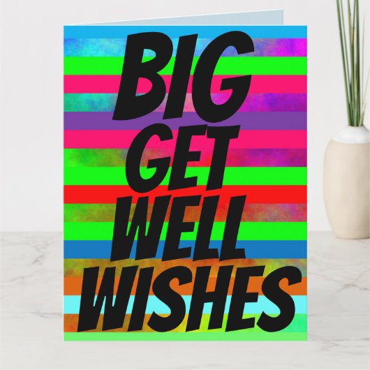 GROOT 'BETERSCHAP' REGENBOOG KAART (Voorkant)