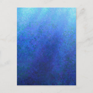 Groot Blauw Briefkaart