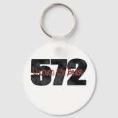 groot blokbeest sleutelhanger (Voorkant)