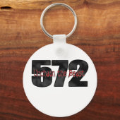 groot blokbeest sleutelhanger (Voorkant)