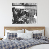 Groot Boeddha-beeld in Thailand Foto Canvas Afdruk (Insitu (Slaapkamer))