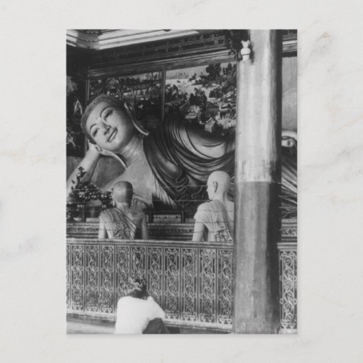 Groot Boeddha in Thailand Briefkaart (Voorkant)