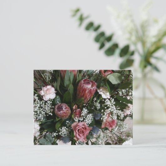 Groot boeket briefkaart (Staand voorkant)