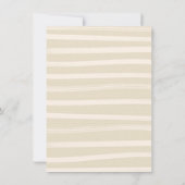 Groot boeket trouwjurk Vrijgezellenfeest Kaart (Achterkant)