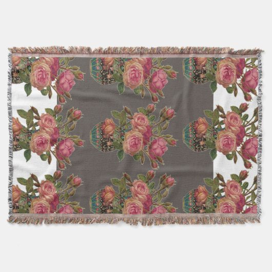 Groot boket van bloemen deken (Voorkant)