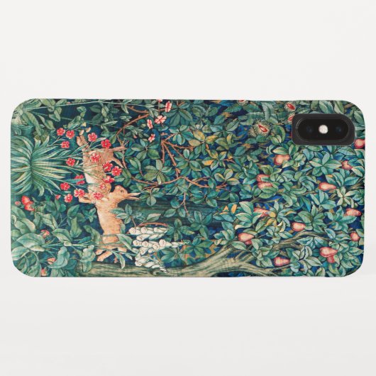 GROOT, BOSDIEREN, hazen, groene bloemen Case-Mate iPhone Case (Achterkant (horizontaal))