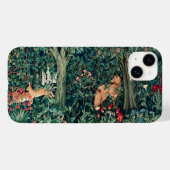 GROOT, BOSDIEREN, hazen, vossen, groene bloemen Case-Mate iPhone Case (Achterkant (horizontaal))