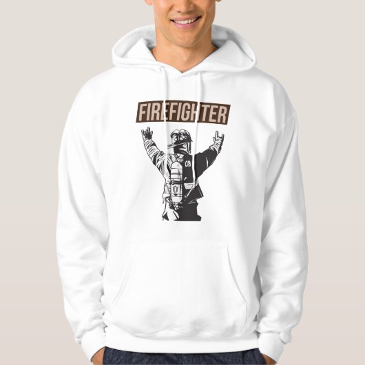 Groot brandweerplein hoodie (Voorkant)