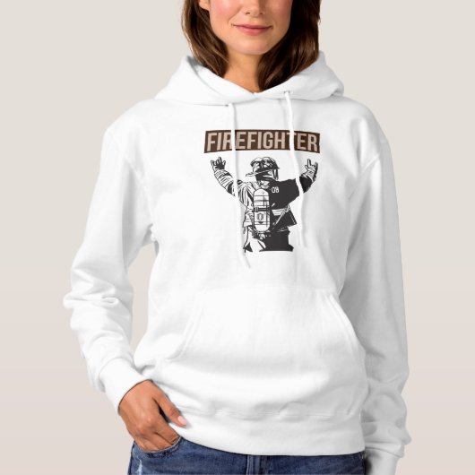 Groot brandweerplein hoodie (Voorkant)