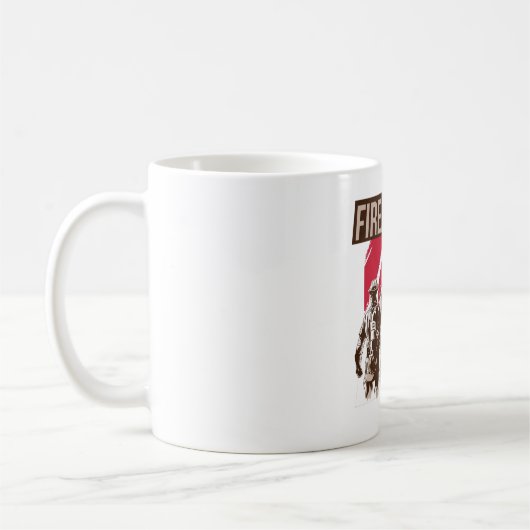 Groot brandweerplein koffiemok (Links)