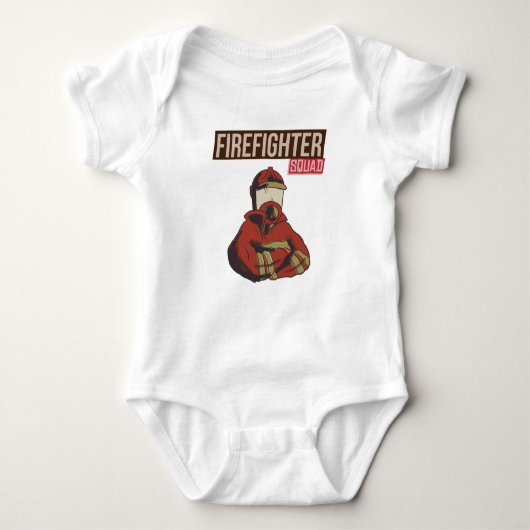 Groot brandweerplein romper (Voorkant)