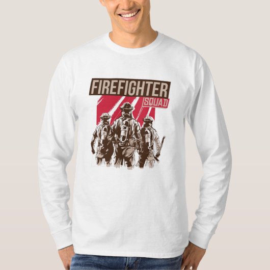 Groot brandweerplein t-shirt (Voorkant)