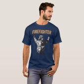Groot brandweerplein t-shirt (Voorkant volledig)