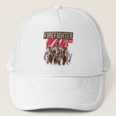 Groot brandweerplein trucker pet (Voorkant)