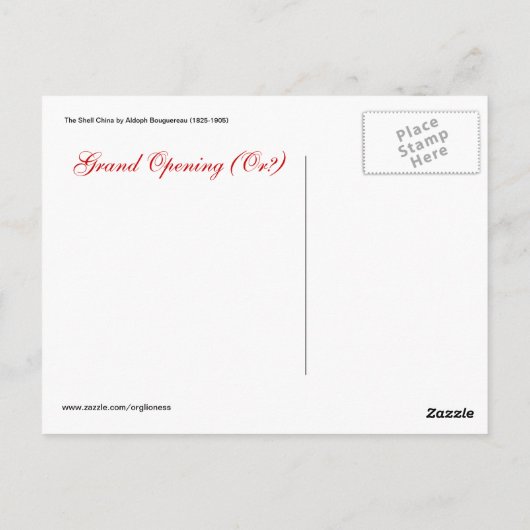 Groot  Briefkaart (Achterkant)