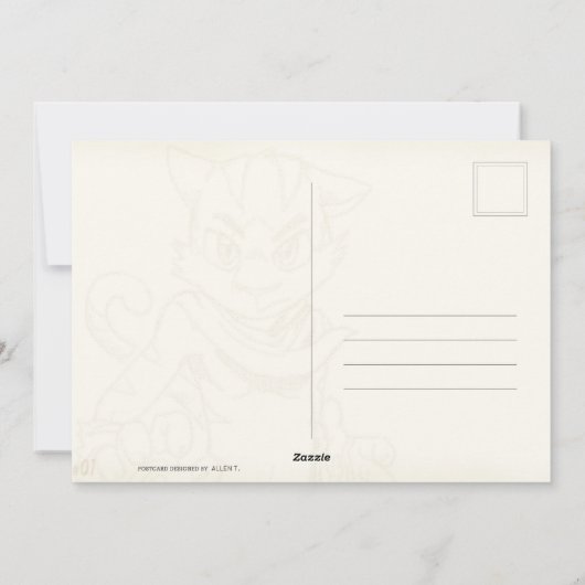 GROOT BRIEFKAART #01 (Achterkant)