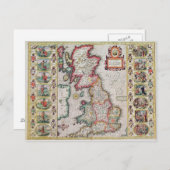 Groot-Brittannië als zodanig in de tym Briefkaart (Voorkant / Achterkant)