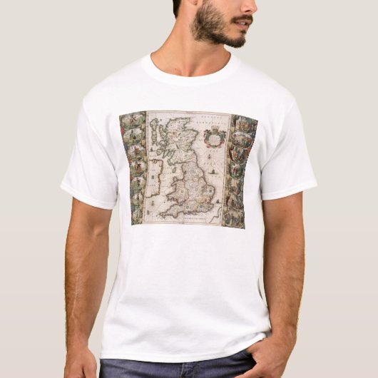 Groot-Brittannië als zodanig in het toneel van de T-shirt (Voorkant)
