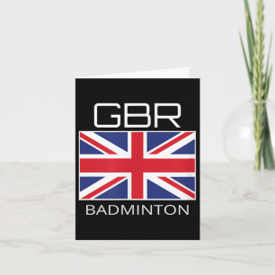 Groot-Brittannië Badminton Team Britse Atleet Gbr Kaart