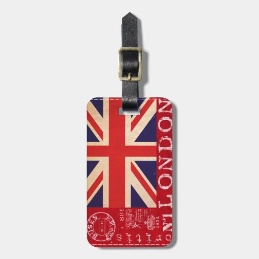 Groot-Brittannië Bagagelabel (Voorkant verticaal)