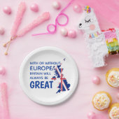 GROOT-BRITTANNIË BREXIT EUROPA PAPIEREN BORDJE (Feest)