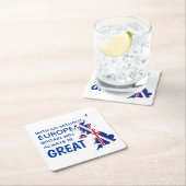 GROOT-BRITTANNIË BREXT EUROPA KARTONNEN ONDERZETTERS (Insitu)