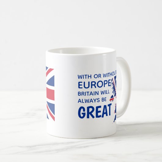 GROOT-BRITTANNIË BREXT EUROPA KOFFIEMOK (Voorkant rechts)
