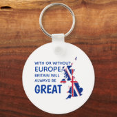 GROOT-BRITTANNIË BREXT EUROPA SLEUTELHANGER (Voorkant)