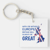 GROOT-BRITTANNIË BREXT EUROPA SLEUTELHANGER (voorkant)
