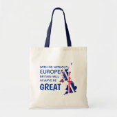 GROOT-BRITTANNIË BREXT EUROPA TOTE BAG (Voorkant)