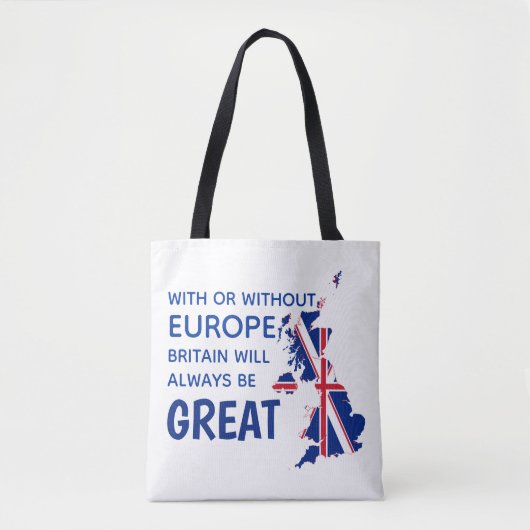 GROOT-BRITTANNIË BREXT EUROPA TOTE BAG (Voorkant)