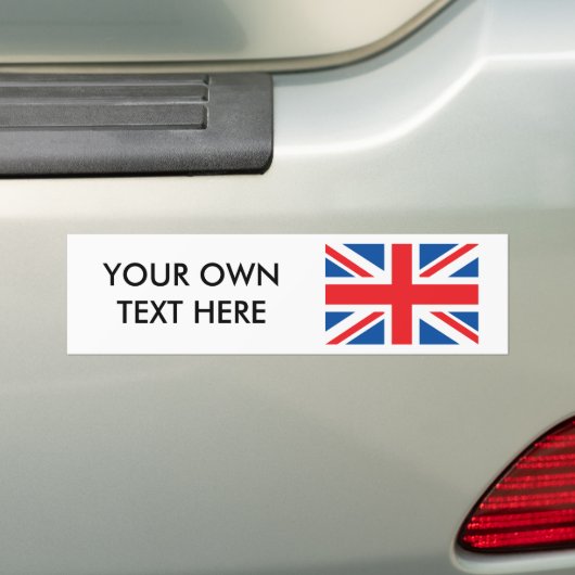 Groot-Brittannië Bumpersticker (Op auto)