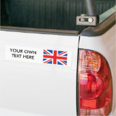 Groot-Brittannië Bumpersticker (Op Truck)