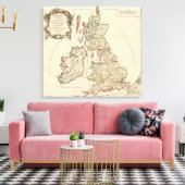 Groot-Brittannië Canvas Afdruk (Insitu (Woonkamer))
