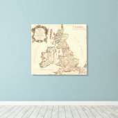 Groot-Brittannië Canvas Afdruk (Insitu (Houten vloer))