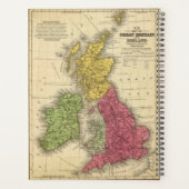 Groot-Brittannië en Ierland Planner (Achterkant)