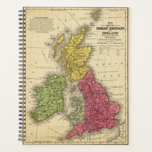 Groot-Brittannië en Ierland Planner (Voorkant)
