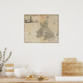 Groot-Brittannië en Ierland Poster (Keuken)